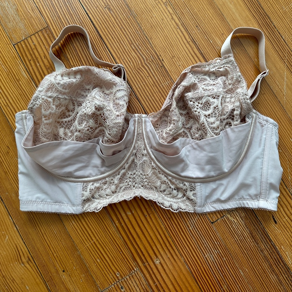 Parfait Lace Nude Wire Bra 40DDD